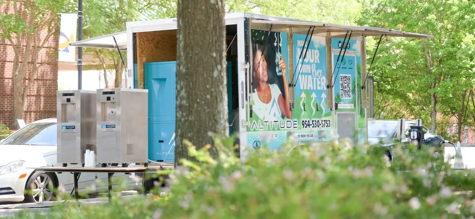 Altitude Water disaster relief trailer